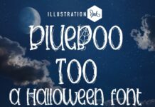 Blueboo Too Font Poster 1