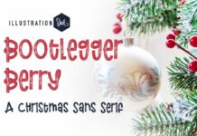 Bootlegger Berry Font Poster 1