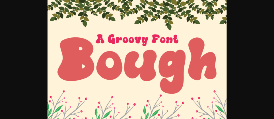 Bough Font Poster 1