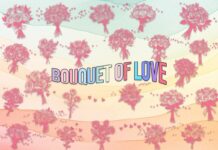 Bouquet of Love Font Poster 1