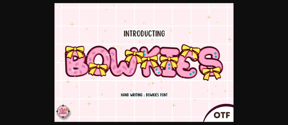 Bowkies Font Poster 3