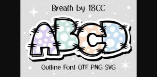 Breath Font Poster 1