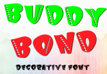 Buddy Bond Font Poster 1