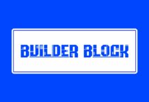 Builder Block Font Poster 1