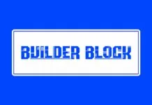 Builder Block Font Builder Block Font Poster 1