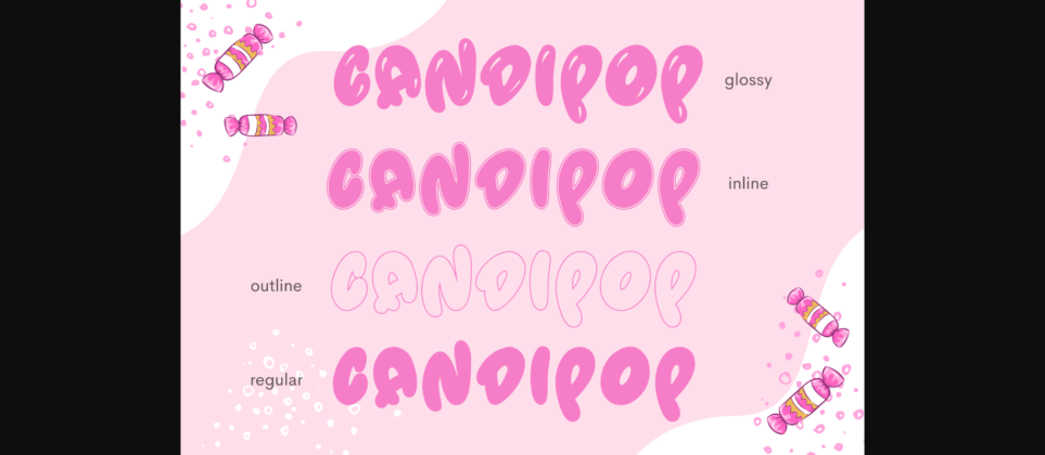 Candipop Font Poster 7