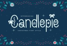 Candlepie Font Poster 1