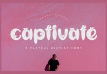 Captivate Font Poster 1