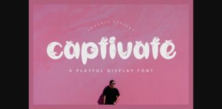 Captivate Font Poster 1