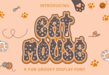 Cat Mouse Font Poster 1