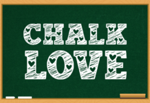 Chalk Love Font Poster 1