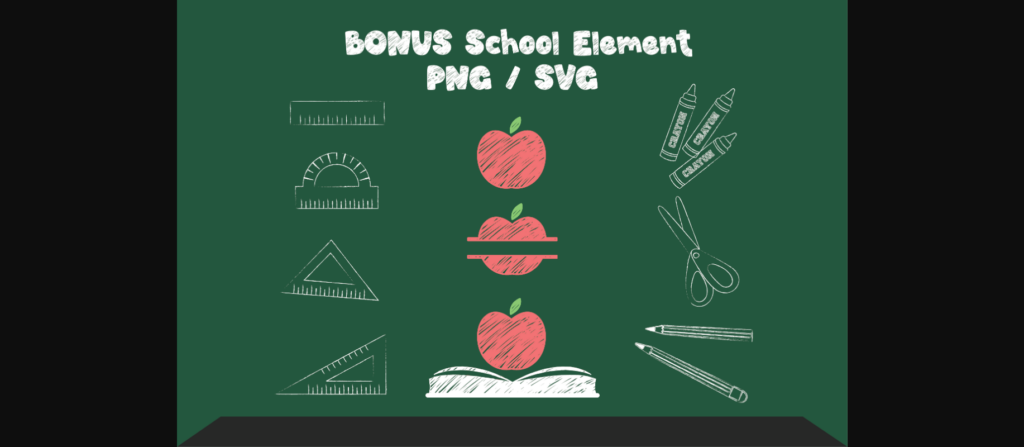 Chalk on Board Font Poster 6