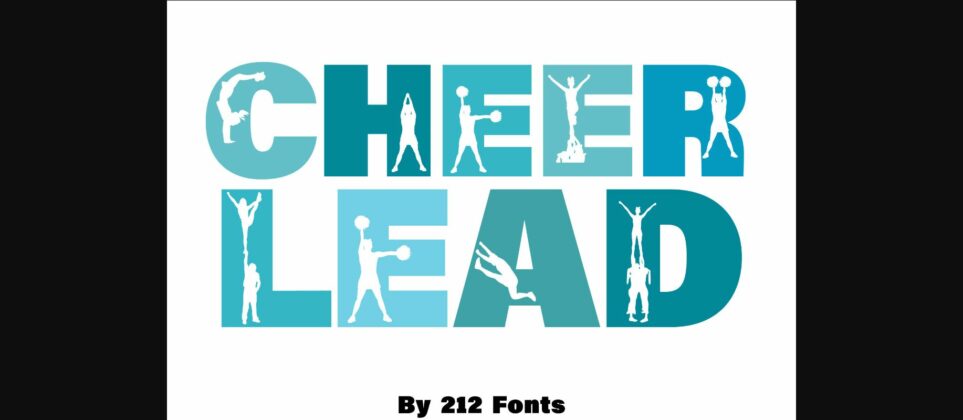Cheer Font Poster 5