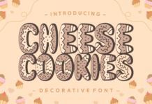Cheese Cookies Font Poster 1