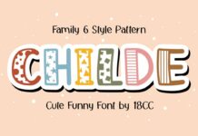 Childe Font Poster 1
