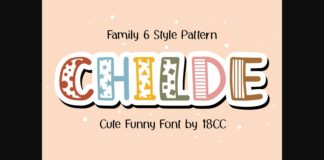 Childe Font Poster 1