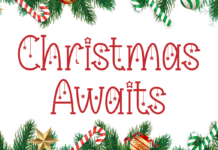 Christmas Awaits Font Poster 1
