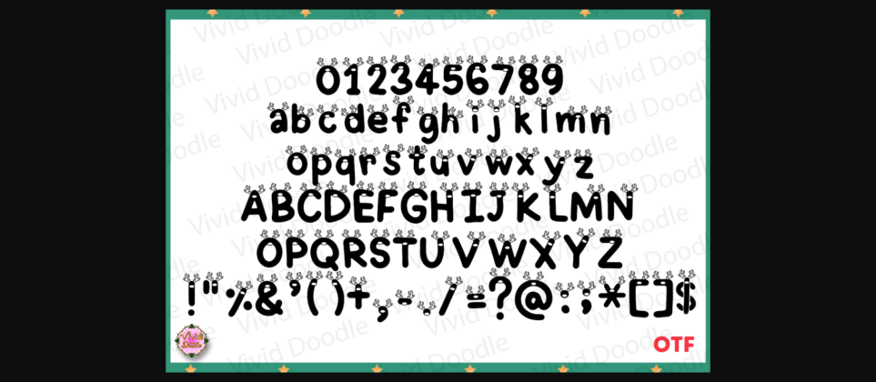 Christmas Bright 17 Font Poster 4