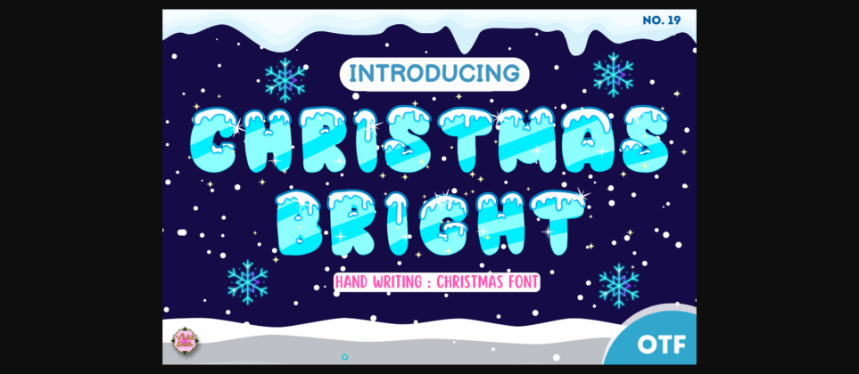 Christmas Bright 19 Font Poster 3