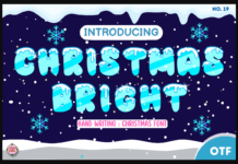 Christmas Bright 19 Font Poster 1