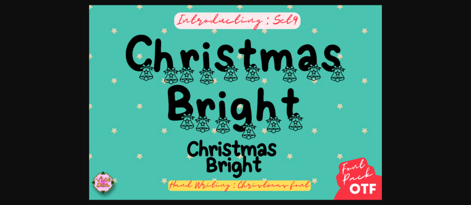 Christmas Bright 9 Font Poster 3