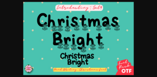 Christmas Bright 9 Font Poster 1