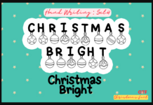 Christmas Bright 4 Font Poster 1