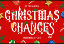 Christmas Chances Font Poster 1