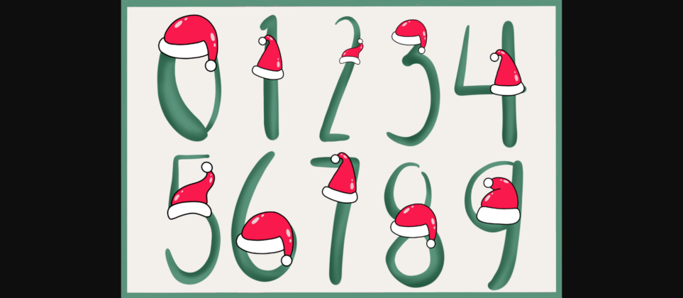 Christmas Cute Font Poster 5