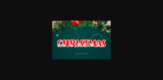 Christmas Font Poster 1