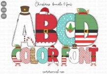 Christmas Font Poster 1