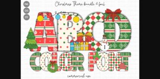 Christmas Font Poster 1