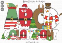 Christmas Font Poster 1