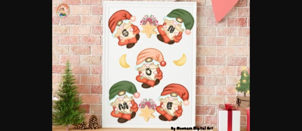 Christmas Gnome Font Poster 5