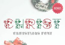 Christmas Joy Font Poster 1