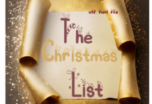 Christmas List Font Poster 1