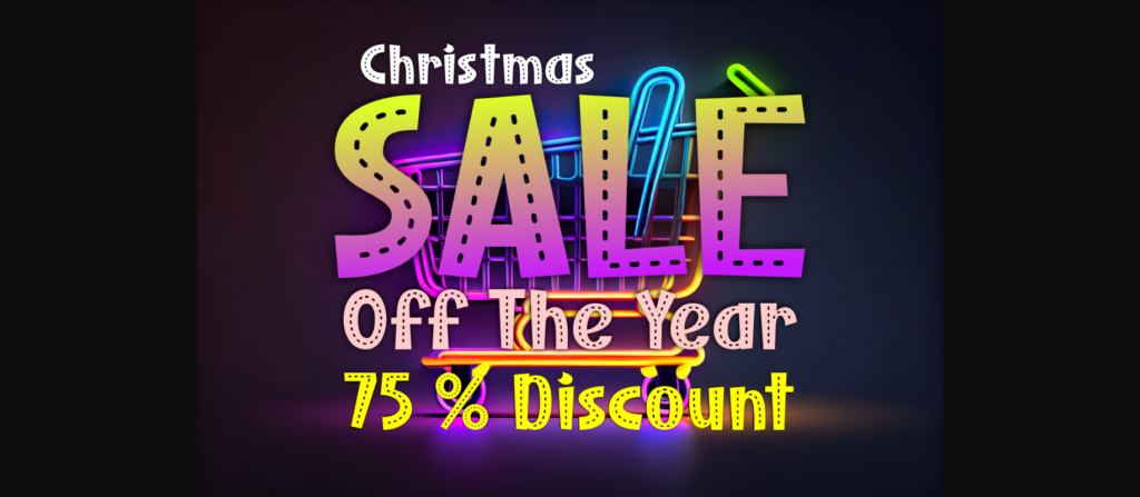 Christmas Tinkle Font Poster 7