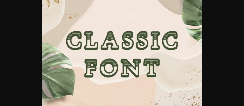 Christmas Vintage Font Poster 9