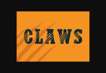 Claws Font Poster 1