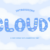 Cloudy Font