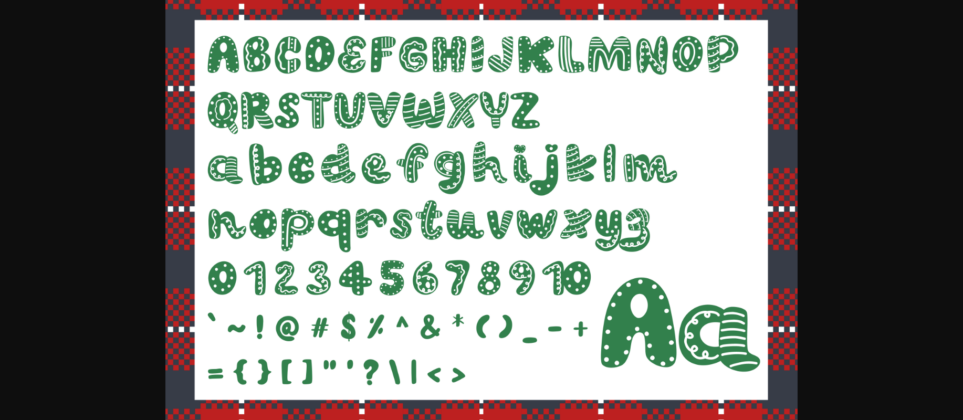 Coco Christmas Font Poster 2