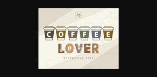 Coffee Lover Font Poster 1
