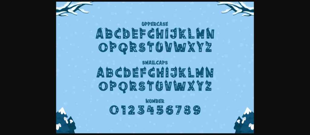 Coldville Font Poster 4