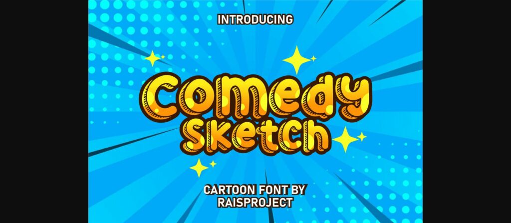 Comedy Sketch Font Poster 3
