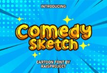 Comedy Sketch Font Poster 1