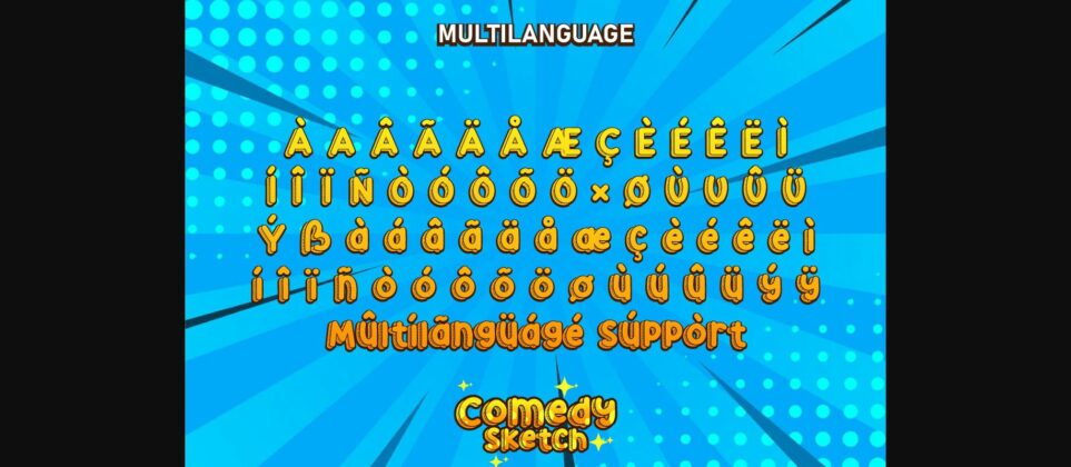 Comedy Sketch Font Poster 8