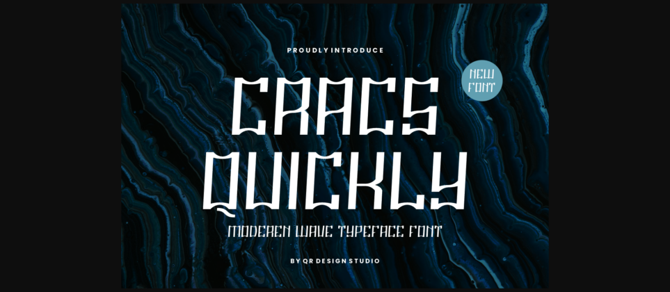 Cracs Quickly Font Poster 3