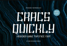 Cracs Quickly Font Poster 1