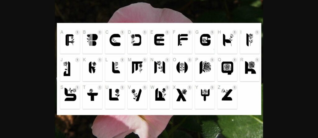 Crazy Rose Font Poster 2