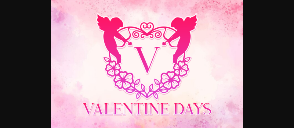 Cupid Monogram Font Poster 8